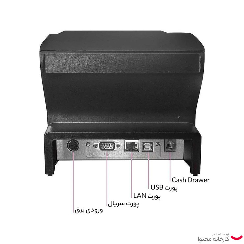 پرینتر حرارتی اسکار مدل POS88F