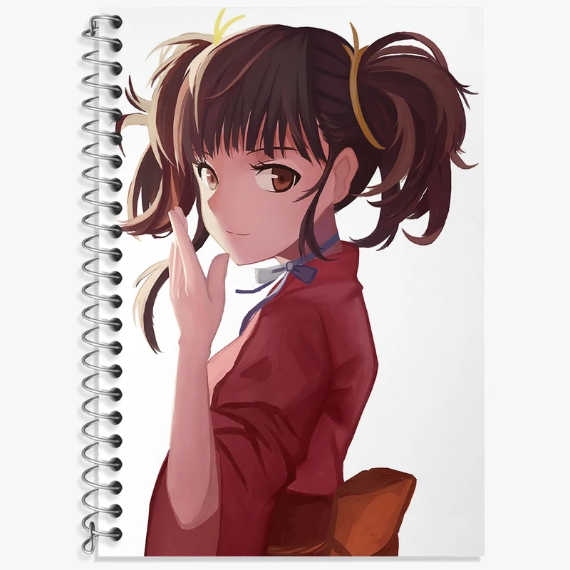 دفتر لغت 50 برگ خندالو طرح مومی انیمه کابانری (Kabaneri) کد 35978