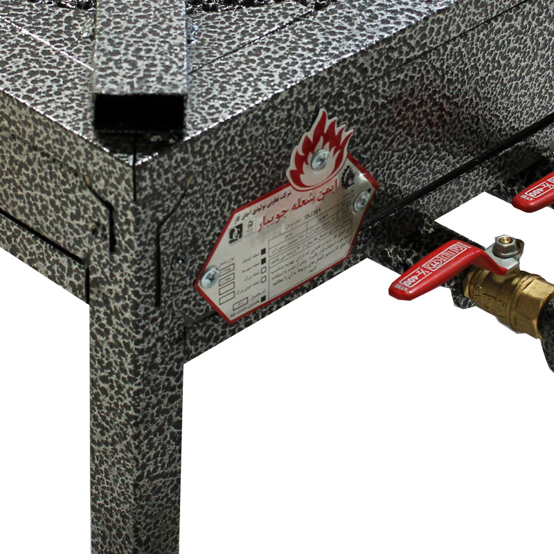 اجاق گاز ایمن شعله جویبار مدل سه شعله کد AT127