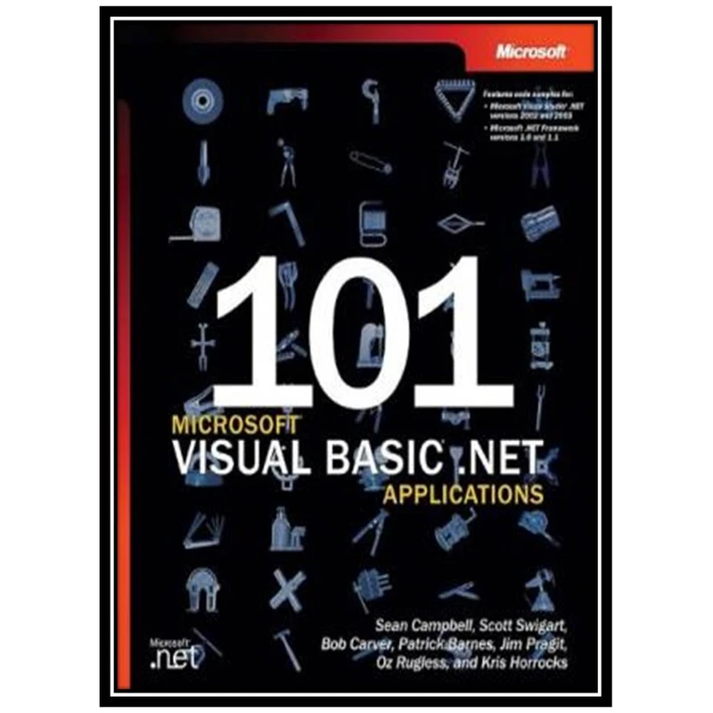 کتاب 101 Microsoft Visual Basic .NET Applications اثر 3 Leaf Solutions and Sean Campbell انتشارات مؤلفین طلایی