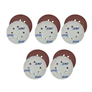  دیسک سنباده پشت کرکی ثایت مدل AW-D-127-F8-P120 بسته 10 عددی