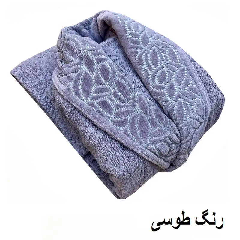حوله پالتویی الماس مدل گلبرگ سایز 125