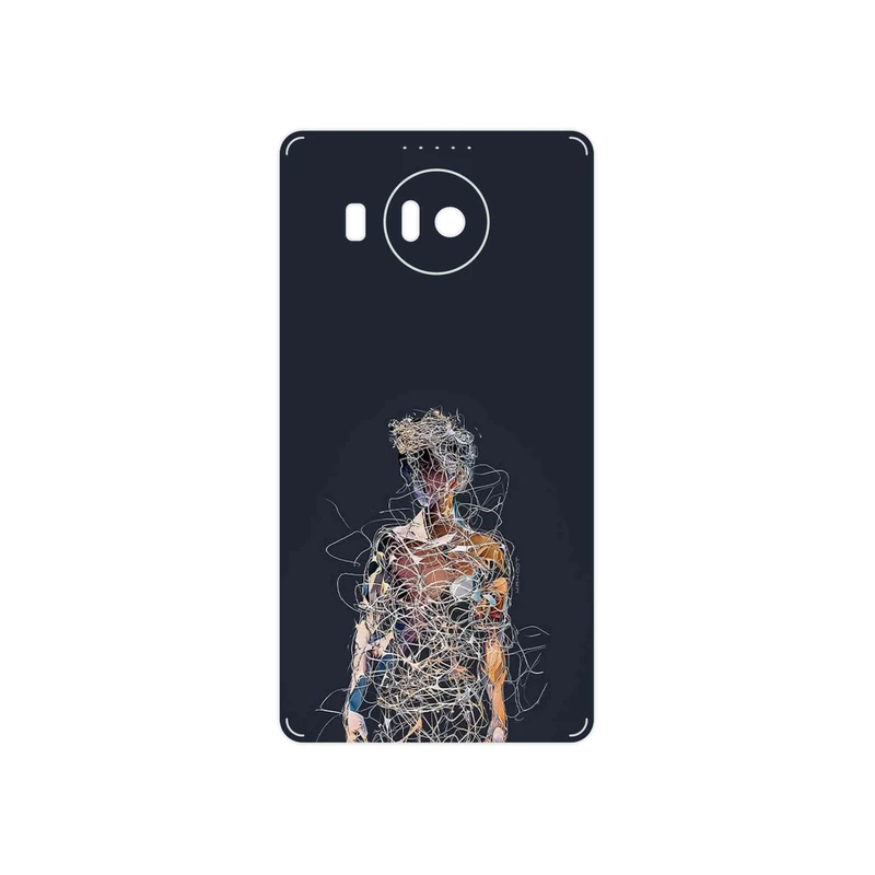 برچسب پوششی ماهوت مدل Strings Digital Art 1 مناسب برای گوشی موبایل مایکروسافت Lumia 950 XL