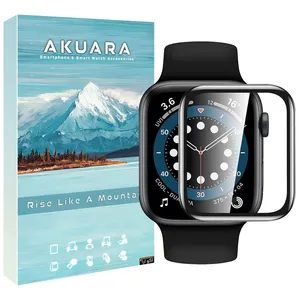 محافظ صفحه نمایش آکوآرا مدل PMMA مناسب برای اپل واچ سری 4/5/6/SE سایز 40mm