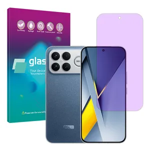 Glass Pro Eye Care model anti violet ray screen protector suitable for Xiaomi Poco F8 Ultra Mobile phone 