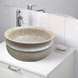 کاسه روشویی مدل گلدانی نمین