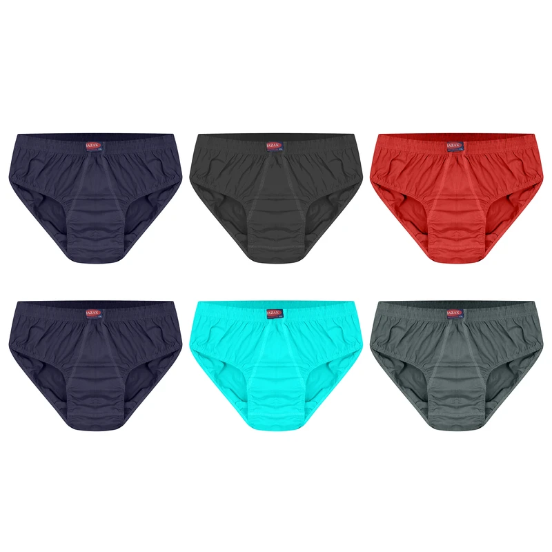 شورت مردانه بازاک مدل اسلیپ بسته 6 عددی