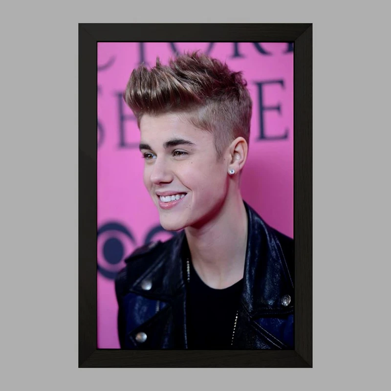 تابلو خندالو مدل جاستین بیبر Justin Bieber  کد 2695