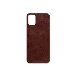 MAHOOT Natural-Leather Cover Sticker for Motorola Moto G9 Plus