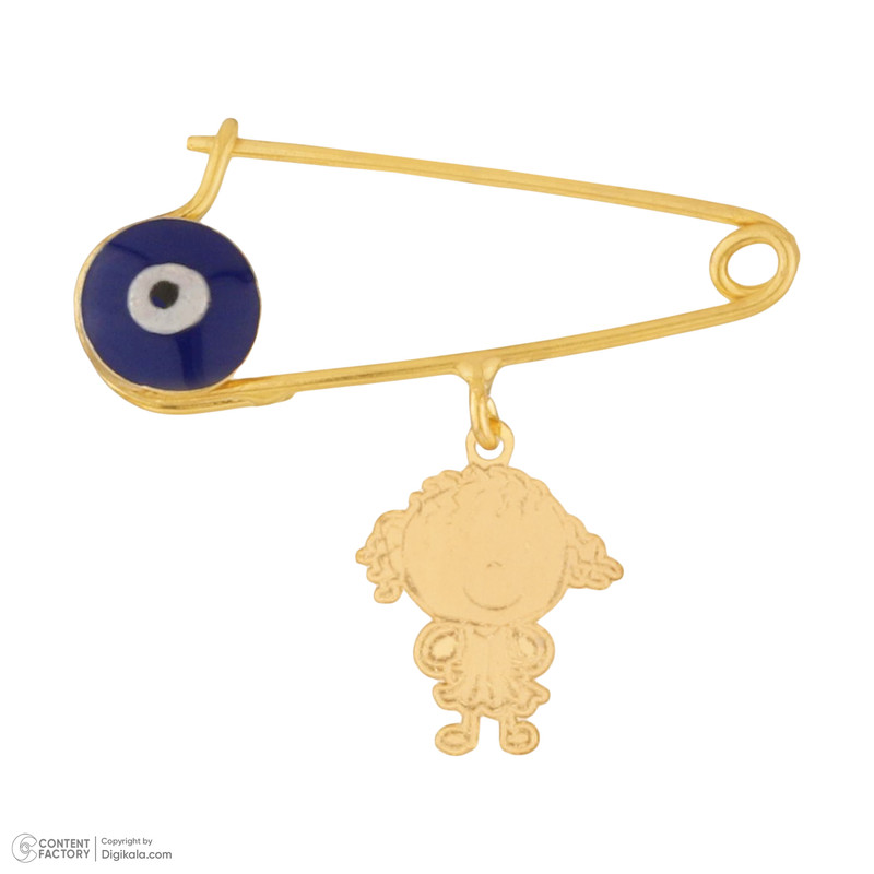 سنجاق سینه طلا 18 عیار گلدم مدل PE-1310015