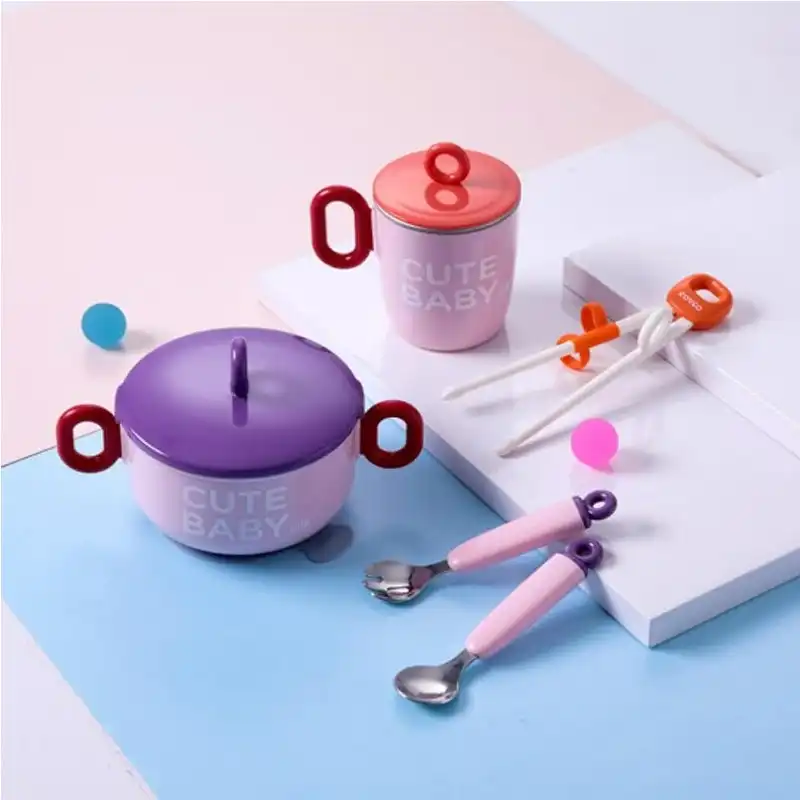 سرویس غذا خوری 5 تکه رووکو مدل کیوت بیبی کد 001