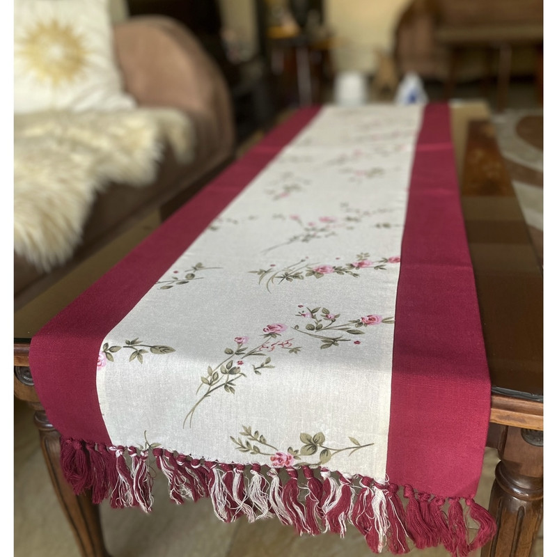 رانر طرح گل رز کد 745000