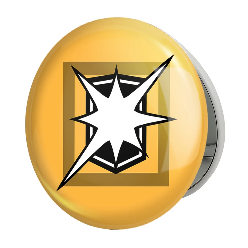 آینه جیبی خندالو طرح blitz  بازی رینبو سیکس سیج  مدل تاشو کد 30335