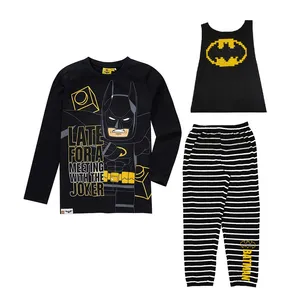 ست 3 تکه لباس پسرانه لگو مدل بت من 128