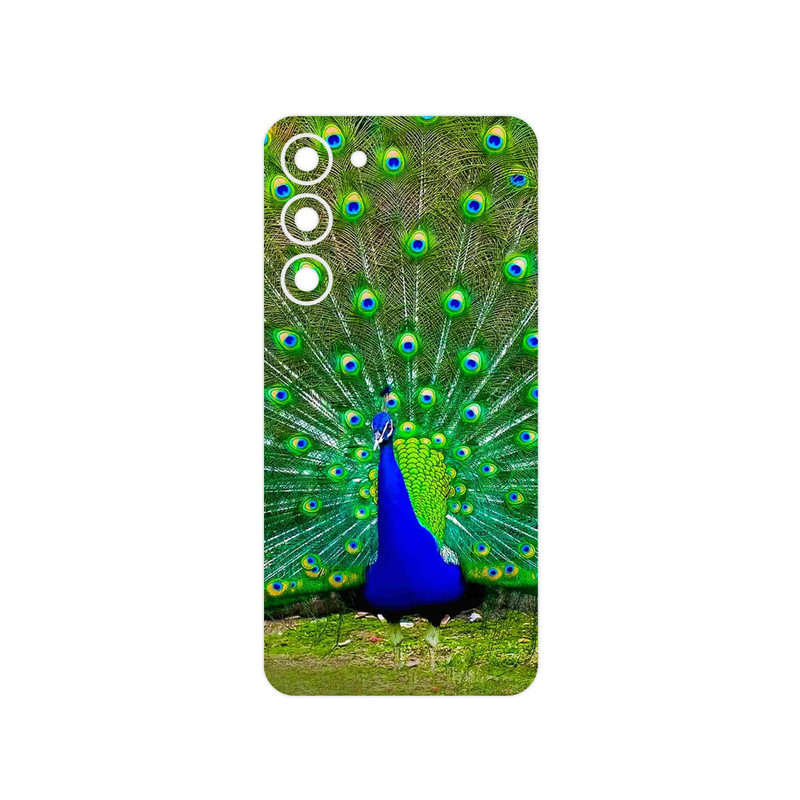برچسب پوششی ماهوت مدل Peacock مناسب برای گوشی موبایل سامسونگ Galaxy S23 Plus