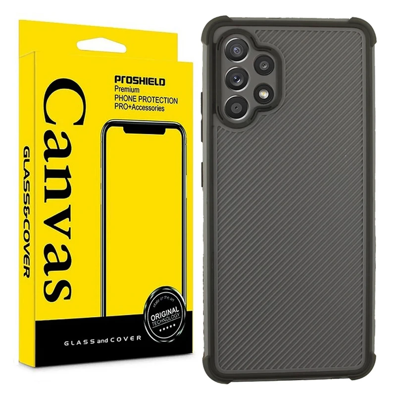 کاور کانواس مدل  Carbon Bumper مناسب برای گوشی موبایل سامسونگ  Galaxy A32 4G