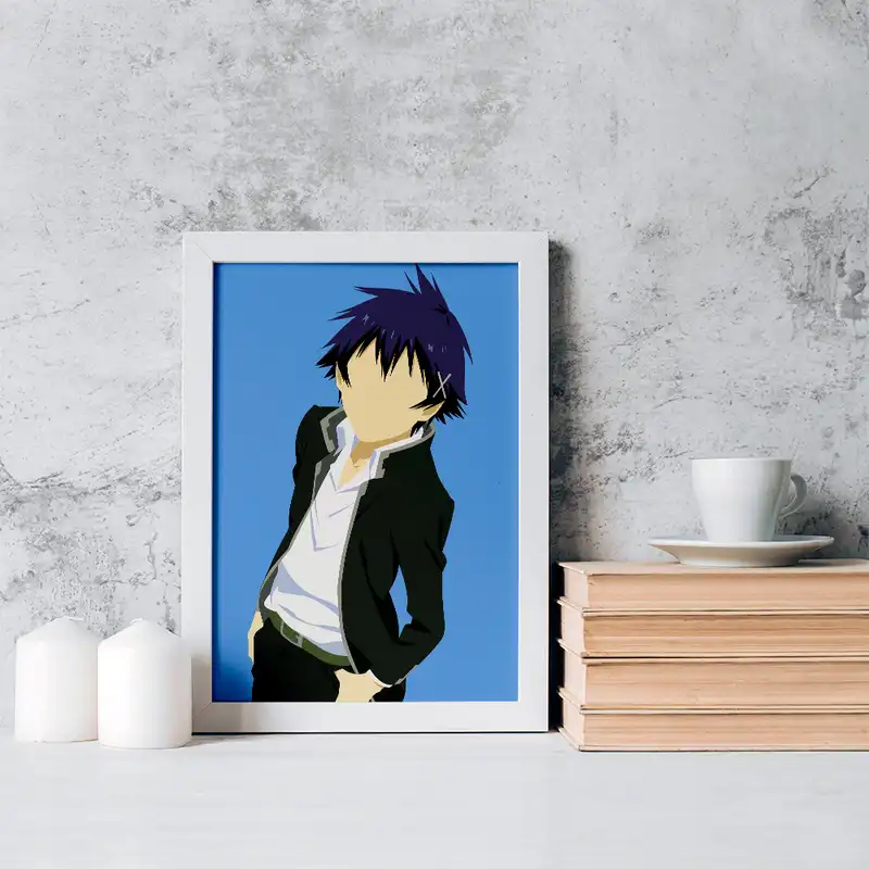 تابلو خندالو مدل ایچیبو انیمه عشق دروغین کد 17166