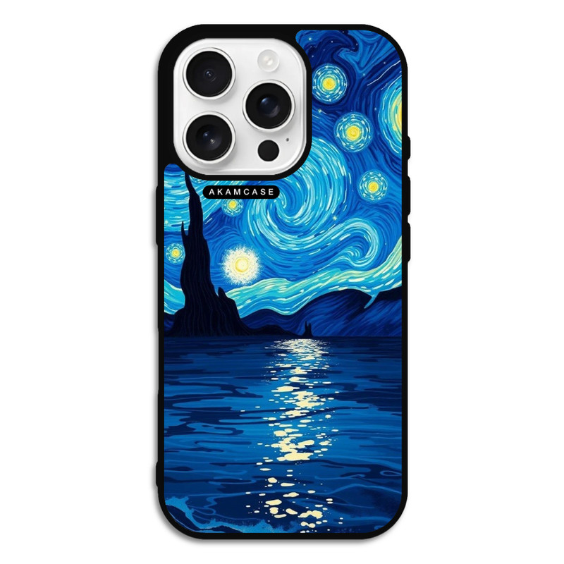کاور آکام مدل AMC-WA16PRO-VANGOGH-14 مناسب برای گوشی موبایل اپل iPhone 16 Pro