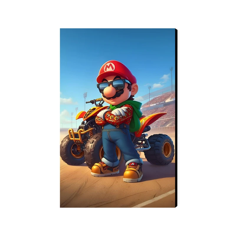 تابلو شاسی عرش مدل انیمیشین سوپرماریو Super Mario کد As3162