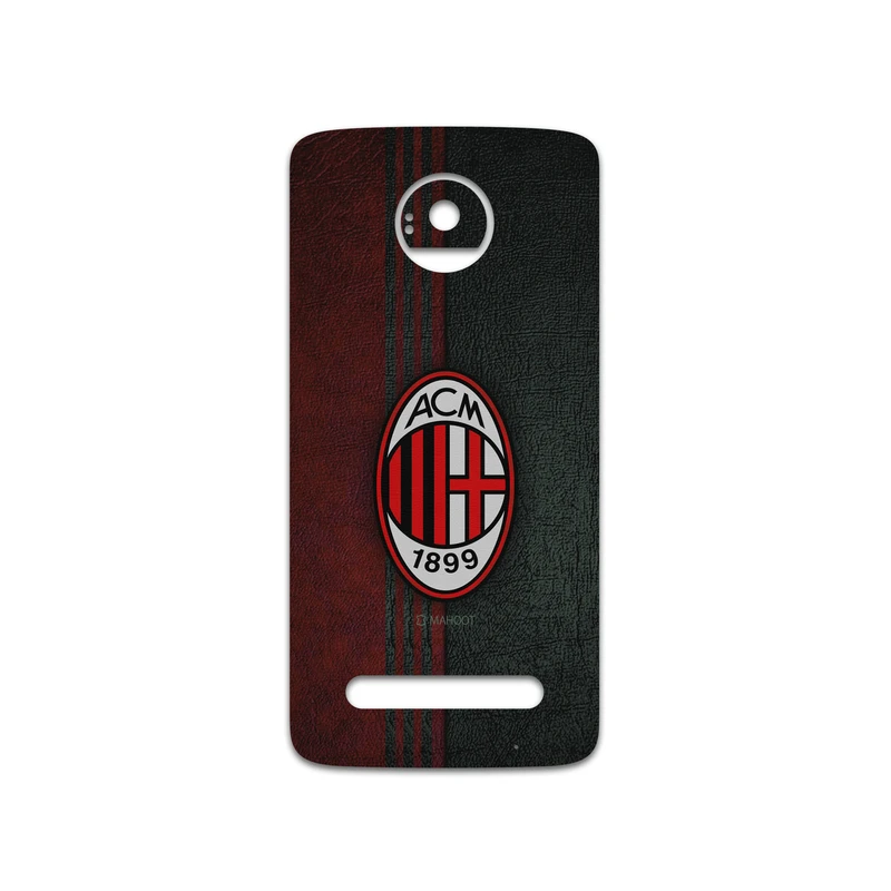 برچسب پوششی ماهوت مدل AC-Milan-FC مناسب برای گوشی موبایل موتورولا Moto Z2 Play