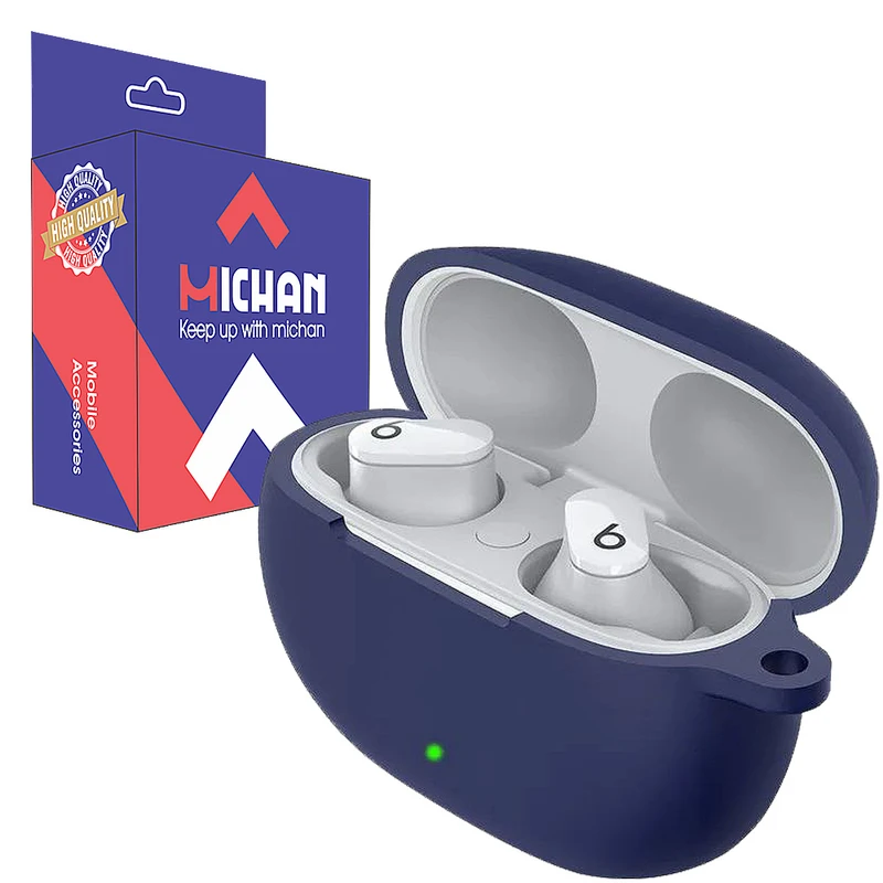 کاور میچان مدل silicone مناسب برای کیس هدفون بی سیم بیتس Studio Buds