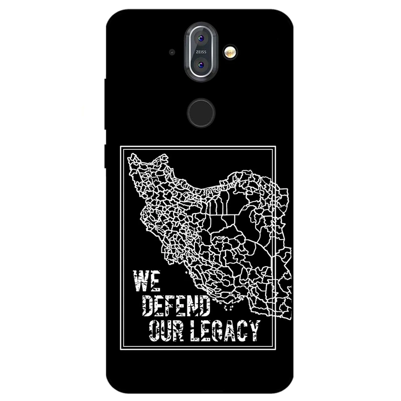 کاور مگافون طرح ایران مدل 1886 مناسب برای گوشی موبایل نوکیا 8 Sirocco      