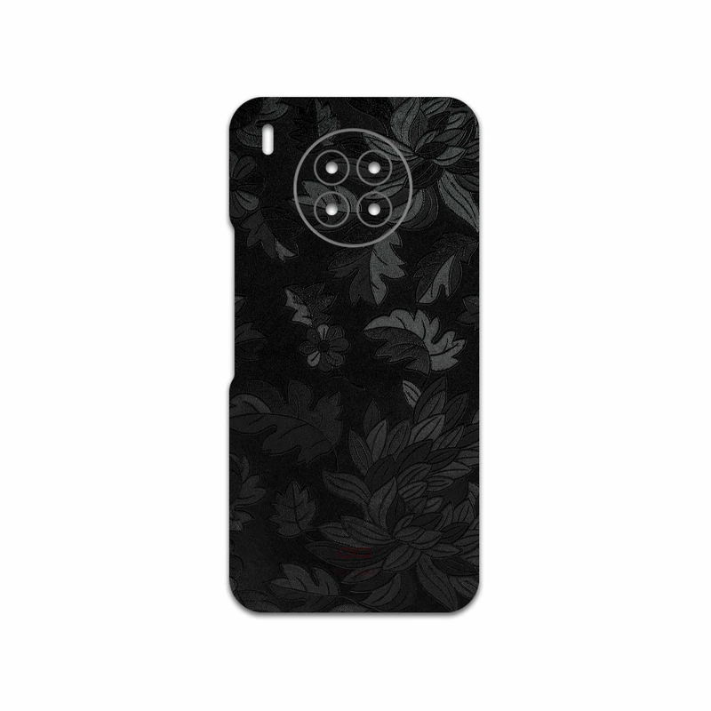 برچسب پوششی ماهوت مدل Black-Wildflower مناسب برای گوشی موبایل هوآوی Nova 8i