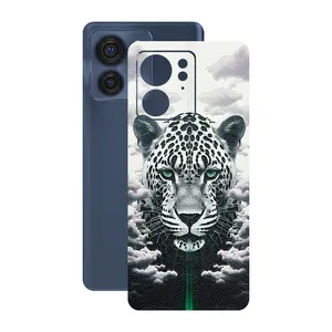 Remax cover sticker Leth model leopard design suitable for Motorola Edge 40 mobile phone
