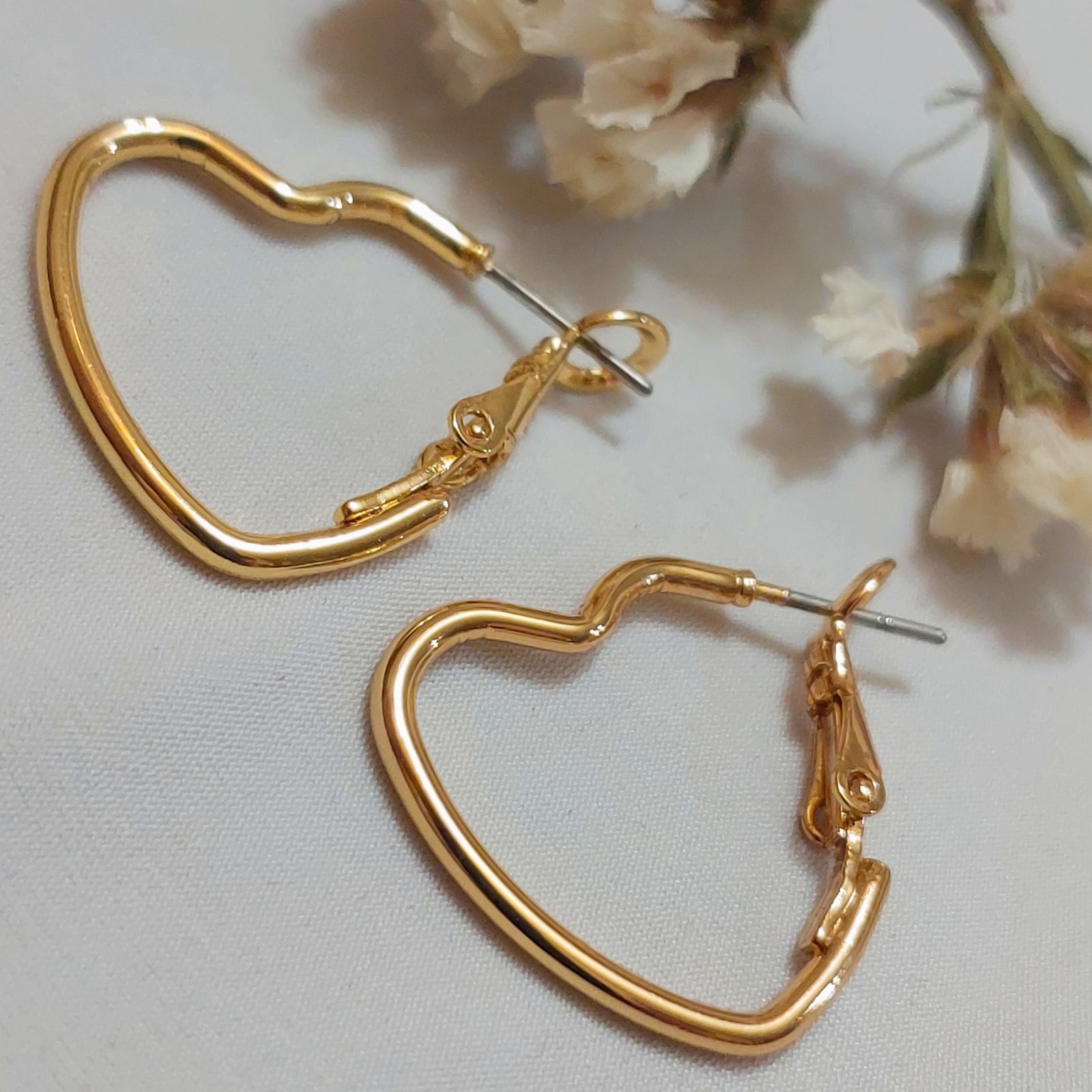 گوشواره زنانه آی ام مدل قلبی -  - 2