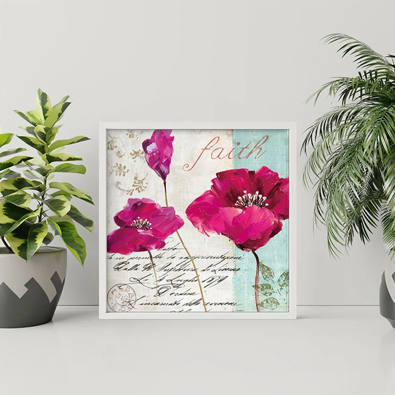 تابلو طرح گل مدل EP343