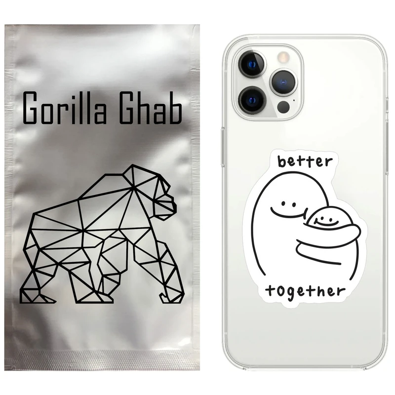کاور گوریلا قاب مدل CLG کد 90 طرح Together مناسب برای گوشی موبایل اپل iPhone 13 Pro Max
