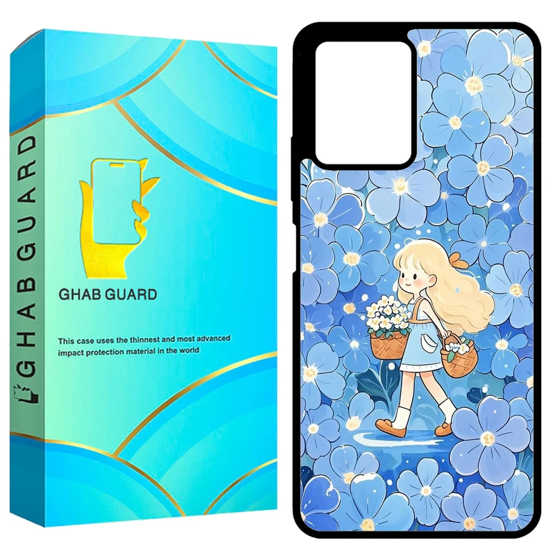 کاور قاب گارد طرح دختر مدل GCHPRN12PP مناسب برای گوشی موبایل شیائومی Redmi Note 12 Pro Plus