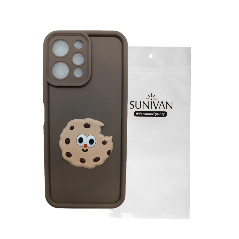 کاور سانیوان مدل سولید طرح COOKIE مناسب برای گوشی موبایل شیائومی REDMI 12 4G 2023