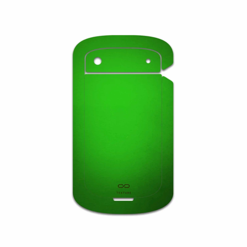 برچسب پوششی ماهوت مدل Metallic-Green مناسب برای گوشی موبایل بلک بری Bold Touch 9900