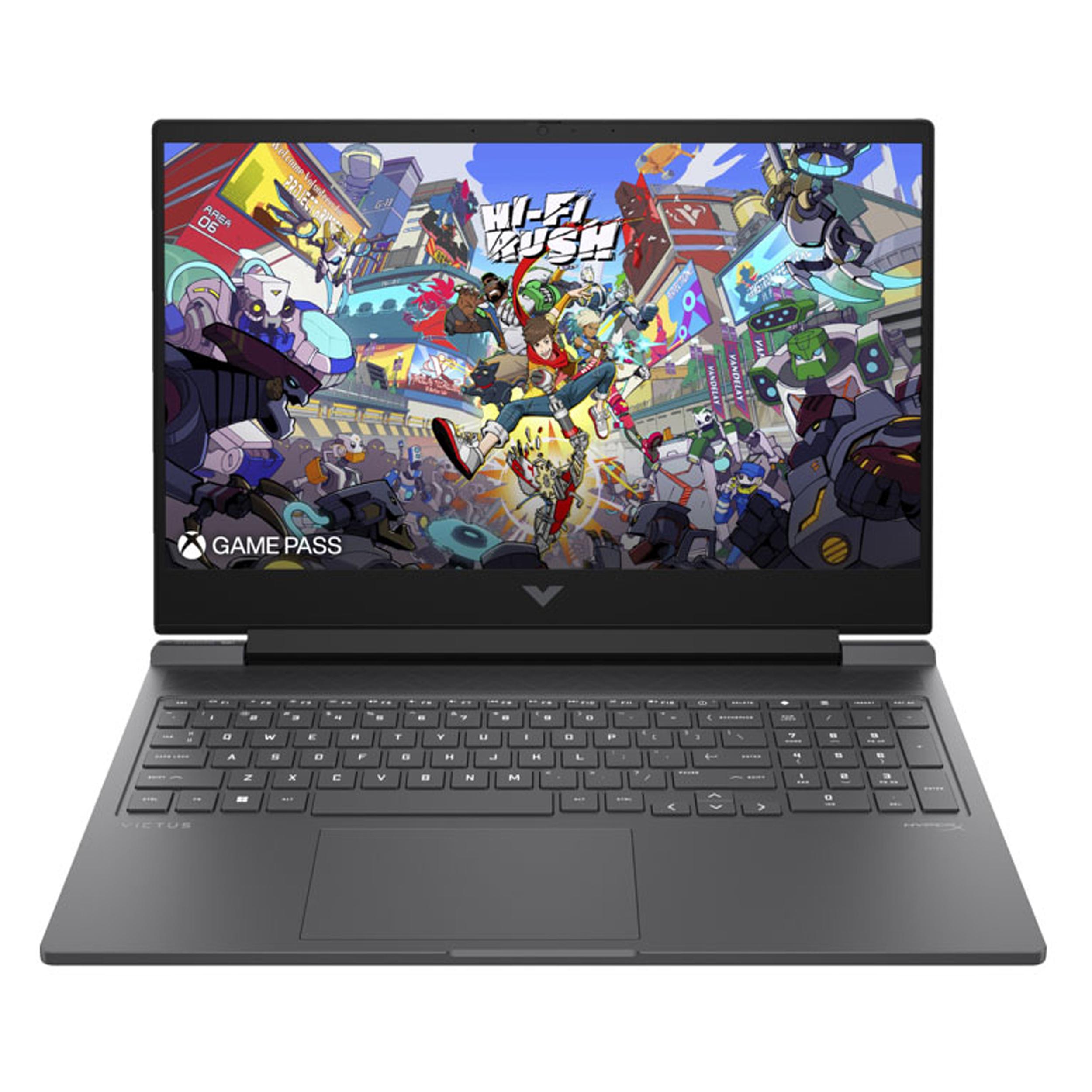 لپ تاپ 16.1 اینچی اچ پی مدل Victus 16-S1023DX-R7 8845HS-16GB DDR5-512GB SSD-RTX4070-FHD-W