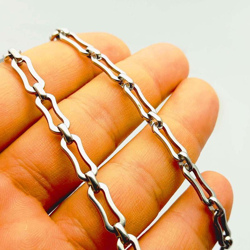 زنجیر مردانه زتوس مدل حلقه ای کد 807ZNM زنجیر مردانه زتوس مدل حلقه ای کد 807ZNM