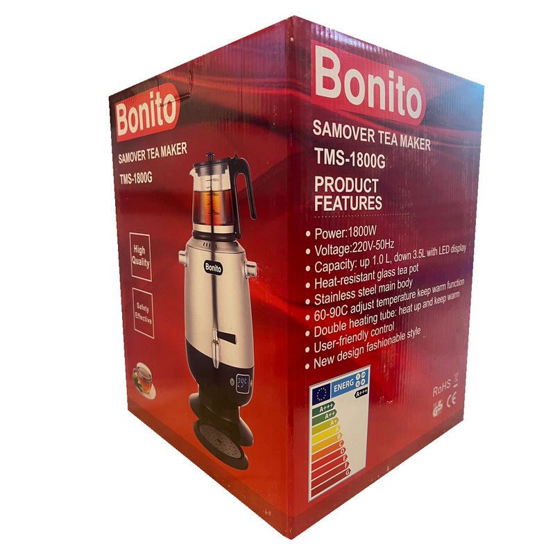 سماوربرقی بونیتو مدل  TMS-1800G ظرفیت 3/5 لیتر