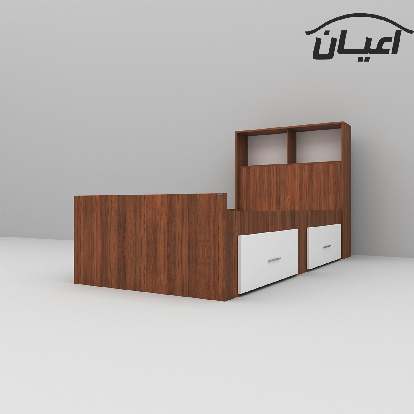 تخت خواب یکنفره اعیان مدل FH275 سایز 90x200 سانتی متر