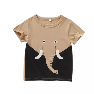تی شرت آستین کوتاه بچگانه مدل فیل فیس