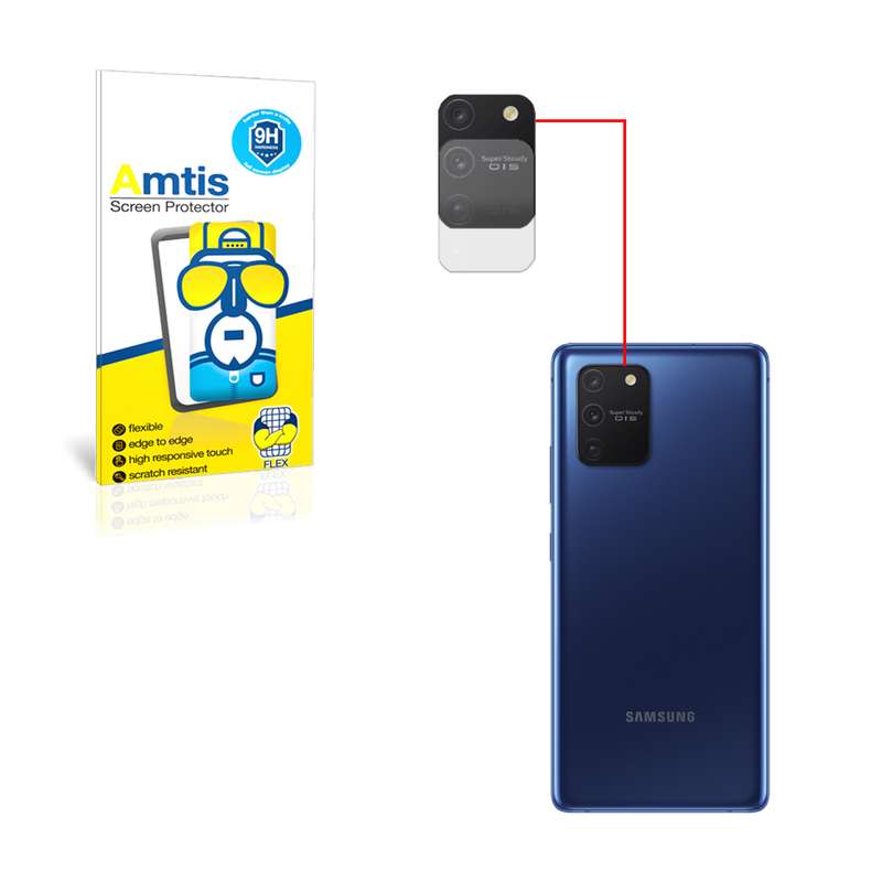 محافظ لنز دوربین امتیس مدل s10lite مناسب برای گوشی موبایل سامسونگ GALAXY S10 LITE