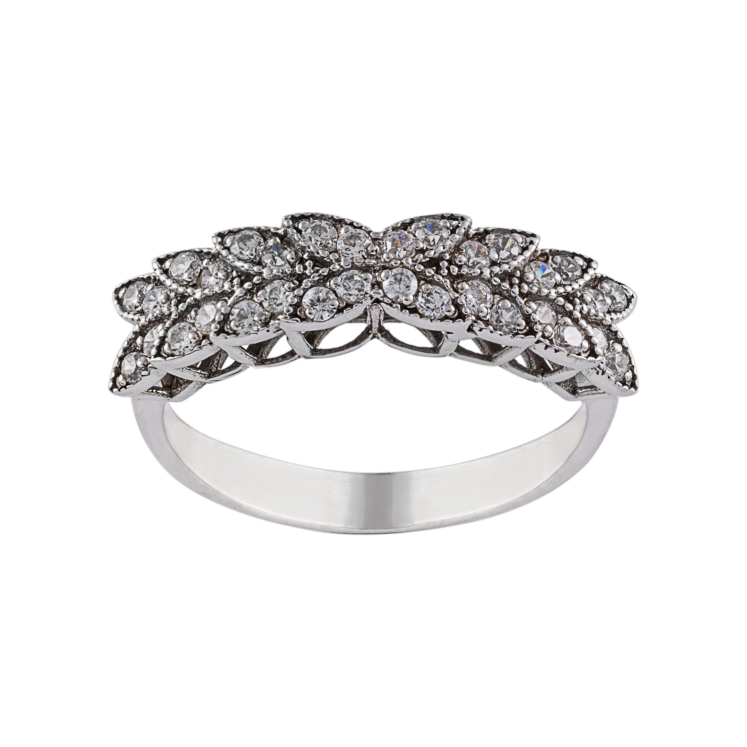 انگشتر طلا 18 عیار زنانه جواهری سون مدل 0054