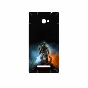 MAHOOT Skyrim Game Series Cover Sticker for HTC 8X