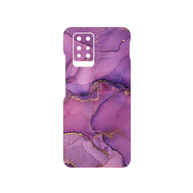 برچسب پوششی ماهوت مدل Purple Marble مناسب برای گوشی موبایل اینفینیکس Note 10 Pro