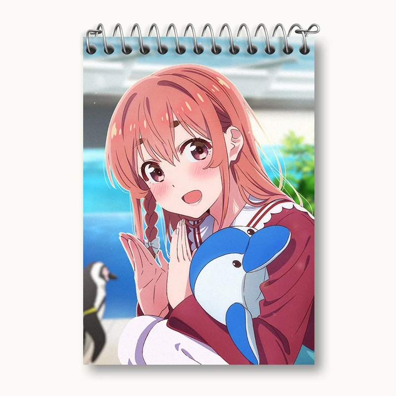 دفتر یادداشت 50 برگ خندالو مدل سومی انیمه کانوجو اوکاری کد 34858