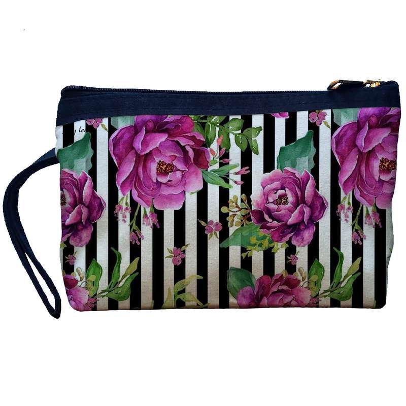 کیف لوازم آرایش زنانه آی تمر مدل گل کد 320