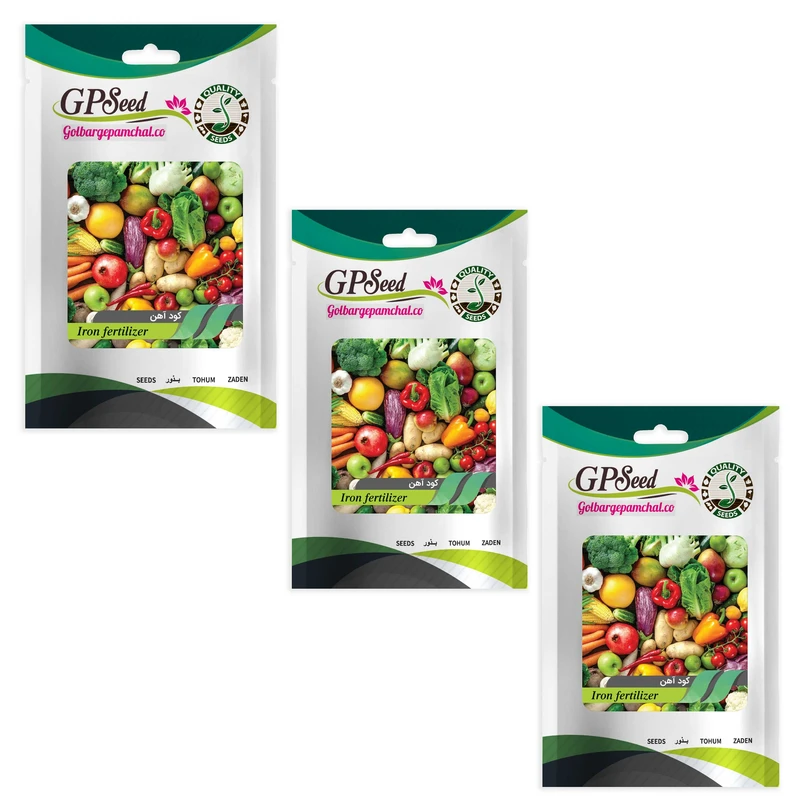 کود آهن گلبرگ پامچال کد GPF-311 وزن 10 گرم مجموعه 3 عددی