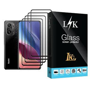 LKG LK Glass MIX004 Screen Protector For Xiaomi Redmi K40 Pro+ Pack Of 4