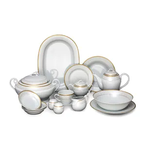 سرویس غذاخوری 89 پارچه 12 نفره مقصود مدل هنریک