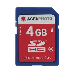 کارت حافظه SD اگففوتو   مدل MB-SS4GA کلاس 4 استاندارد SDHC سرعت 24MBps ظرفیت 4 گیگابایت