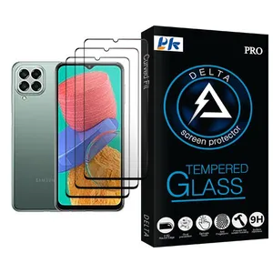PK Delta Glass3 Ceramics Screen Protector For Samsung Galaxy M33 Pack Of 3